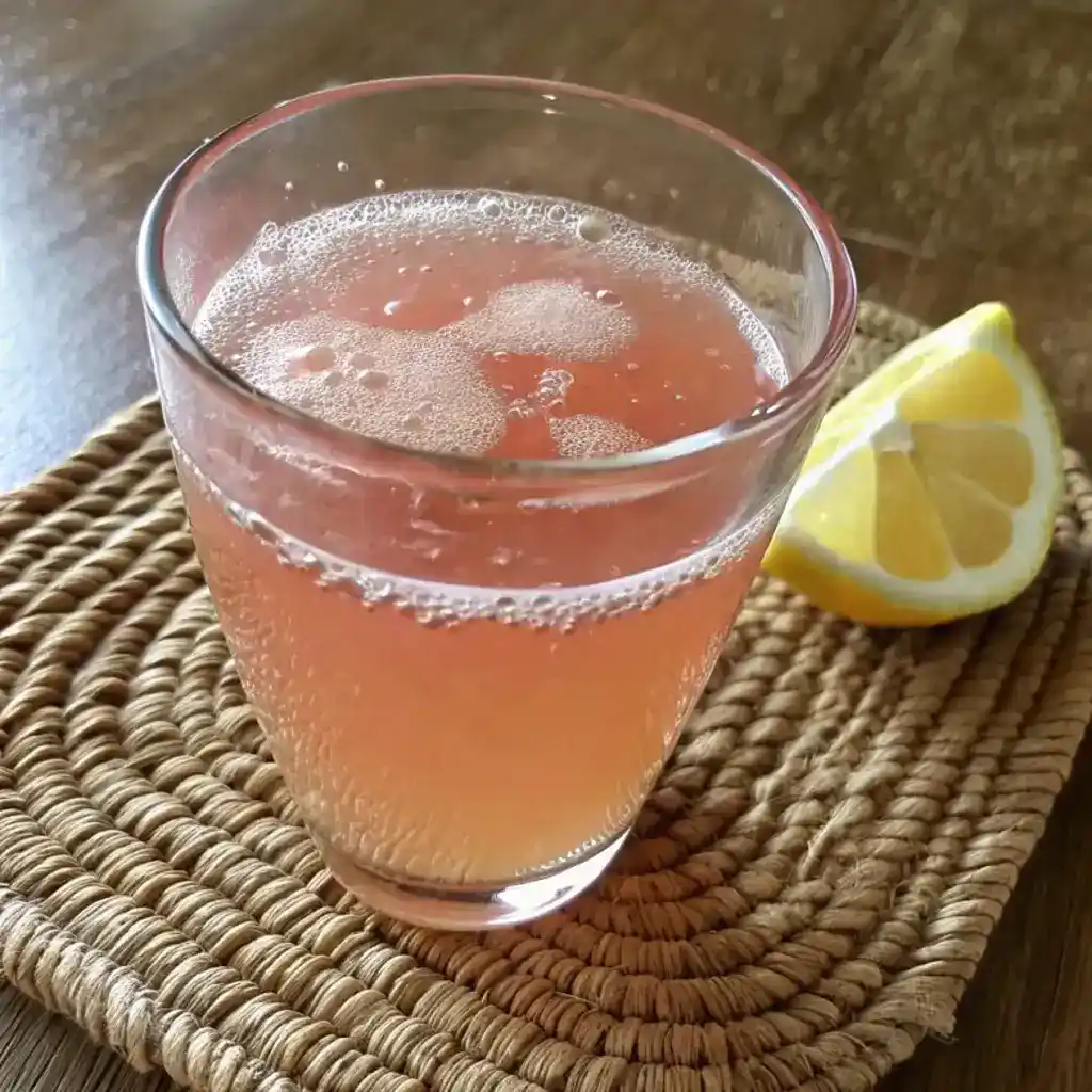 Himalayan salt diet ingredients including pink salt, lemon, and fresh herbs on wooden table