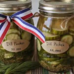 Easy Pickle Brine Recipe prepared in a saucepan on the stove