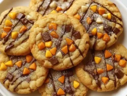 Freshly baked holiday cookies with pecans and cranberries, part of the Best Thanksgiving Cookie Recipes collection.