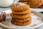 Freshly baked Pumpkin Cookies on a cooling rack