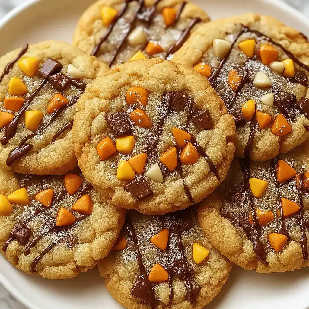 Flat lay of butter, sugar, flour, eggs, and spices prepared for baking the Best Thanksgiving Cookie Recipes
