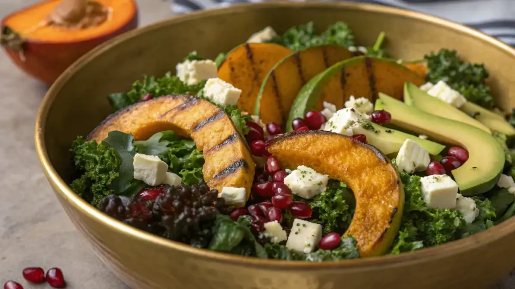 Golden roasted delicata squash ready for Autumn Delicata Squash Salad