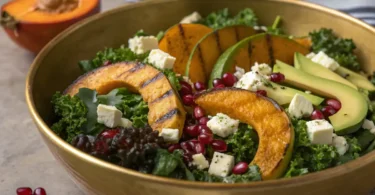 Golden roasted delicata squash ready for Autumn Delicata Squash Salad