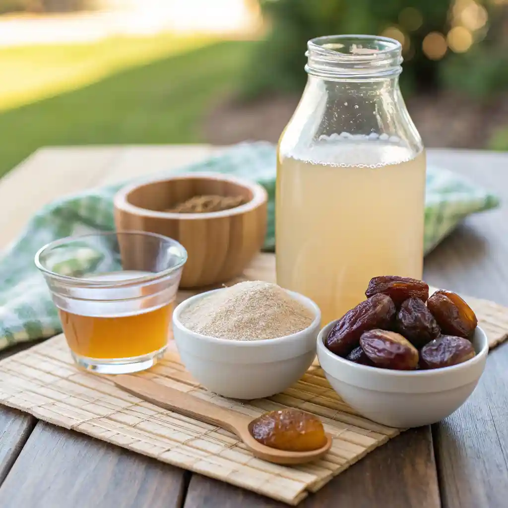 Step-by-step preparation of Natural Yeast using organic fruits