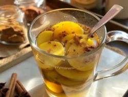 Homemade honey recipe for memory prepared with raw honey and warm water for brain health